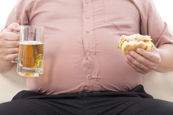 junk food, alcohol and obesity as causes of psoriasis on the legs